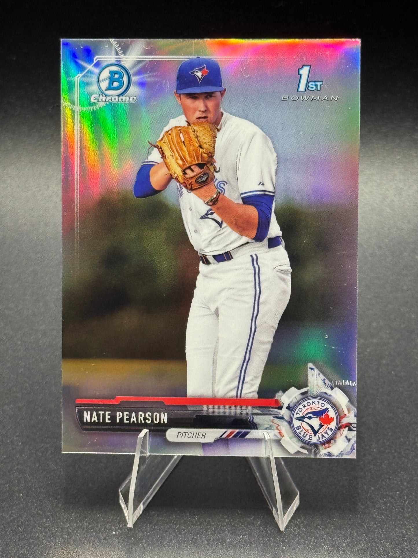 2017 Bowman Draft Chrome #BDC-119 Nate Pearson Refractor