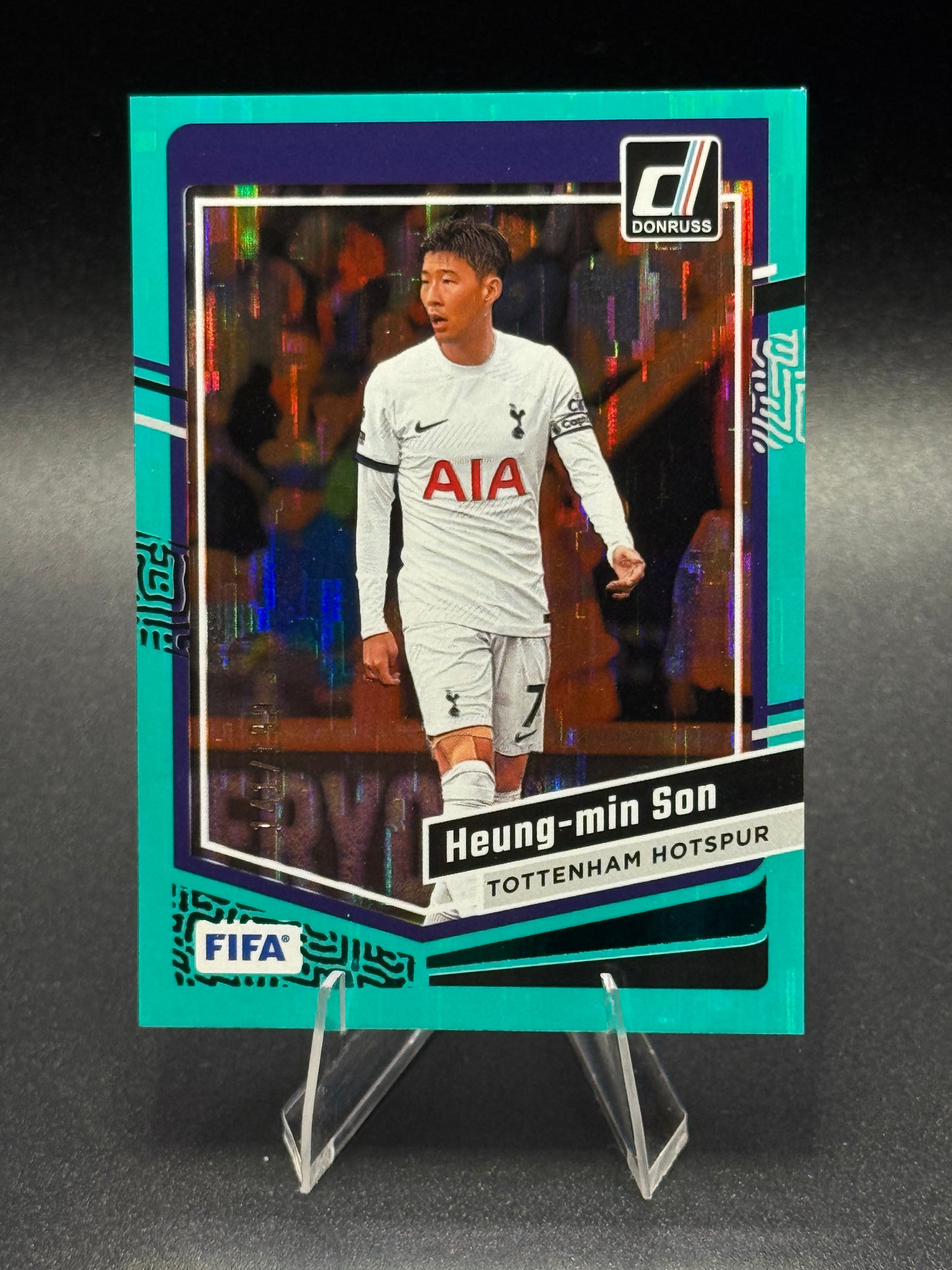 2023-24 Donruss #103 Heung-Min Son Teal #/199 Tottenham