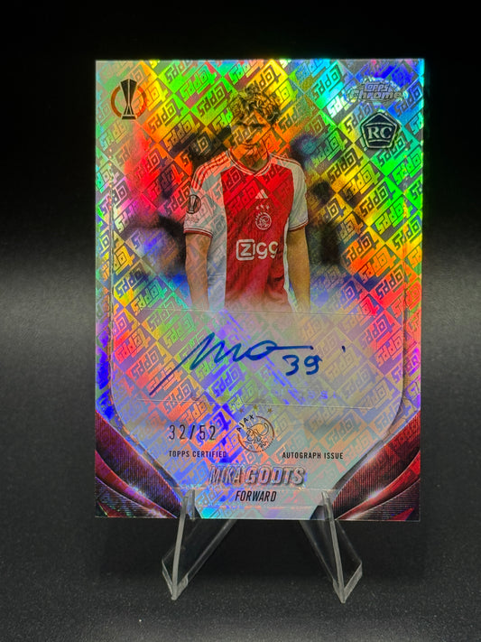 2023-24 Topps Chrome UEFA #CA-MG Mika Godts Auto /52