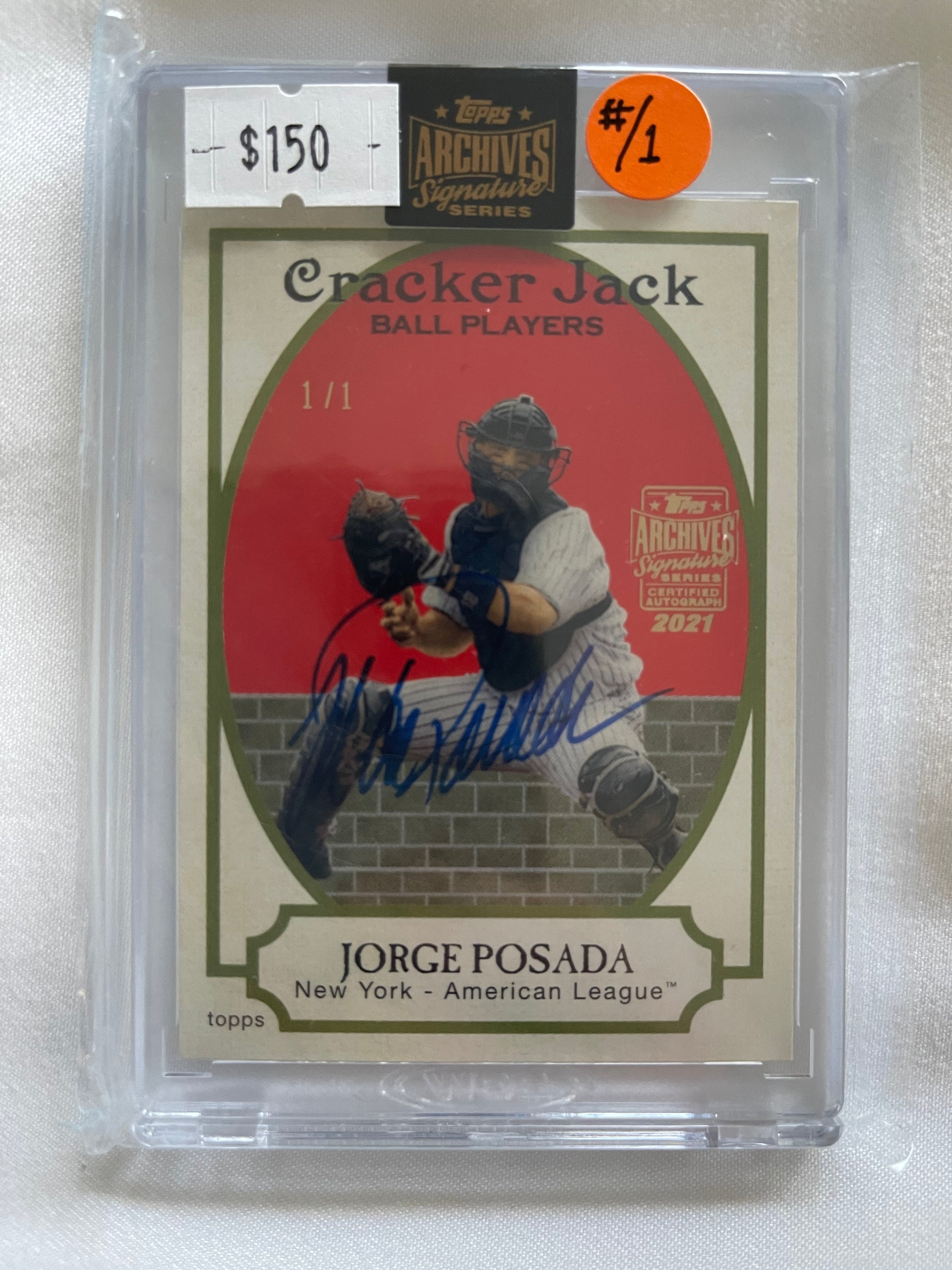 Jorge Posada Baseball Cards